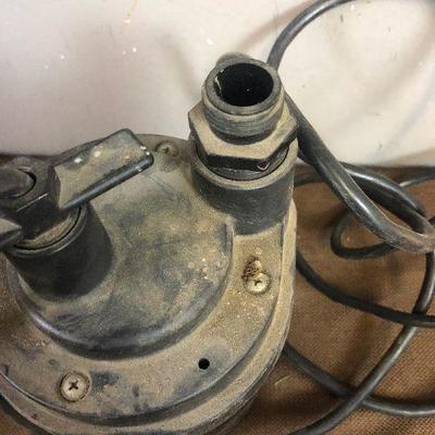 Lot # 147 Flow Tech 1/6 horse power submersible pump