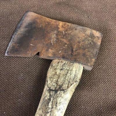 Lot # 148 Vintage Hatchet Wood handle 