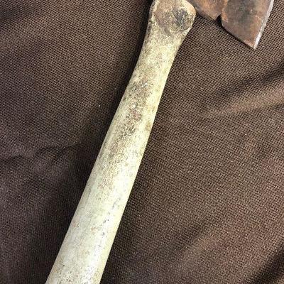 Lot # 148 Vintage Hatchet Wood handle 
