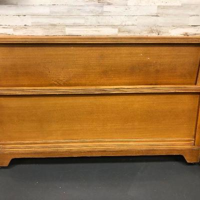 Lot # 153 Full Size Wood Bed with Slats