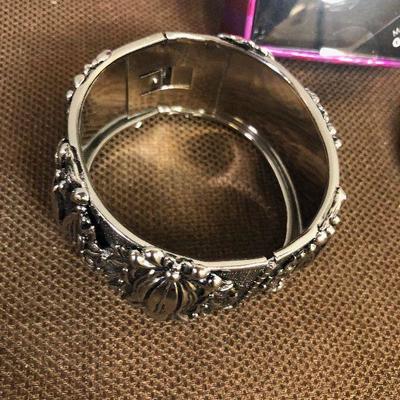 Lot # 156 Ladies Costume: Bracelet, compact, Bookmark