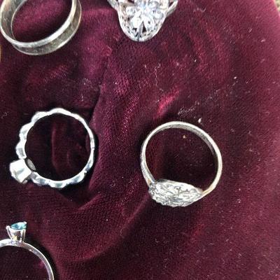 Lot # 157 Various Rings Ladies, Costume