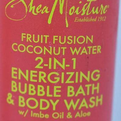 Shea Moisture Fruit Fusion Coconut Water 2-in-1, 2 Bottles 16 fl oz each - New