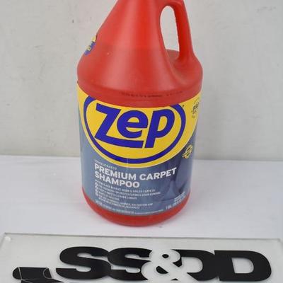Zep Premium Carpet Shampoo, Concentrated, 1 Gallon - New