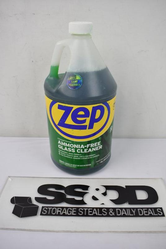 Zep Concentrated AmmoniaFree Glass Cleaner, 1 Gallon New