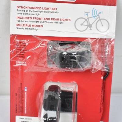 schwinn synchronized led light set 165 lumens