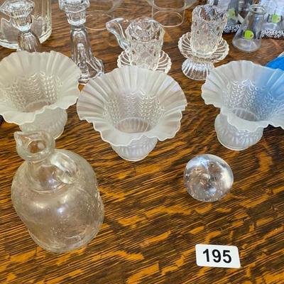 Glass, Assorted-Lot 238