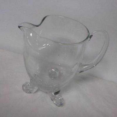 Lot 23 - Clear Glass Items