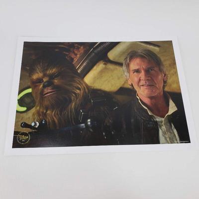Star Wars 4 pc Lithograph Set - The Force Awakens 