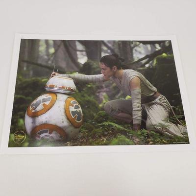 Star Wars 4 pc Lithograph Set - The Force Awakens 