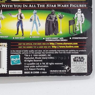 Star Wars Darth Vader with Interrogation Droid 1999 Hasbro