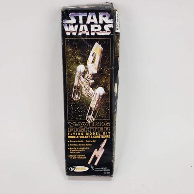 Star Wars Y-Wing Fighter Flying Wood Model Kit