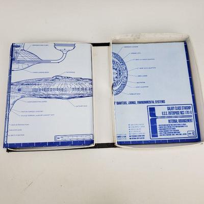 Star Trek USS Enterprise Blueprints Set - 13 Huge Pages
