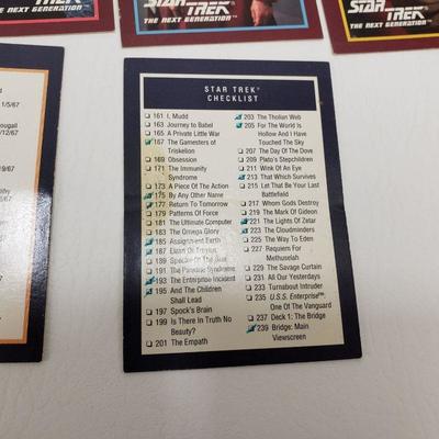 40 Star Trek Trading Cards - 1991 Impel TNG and Original Series