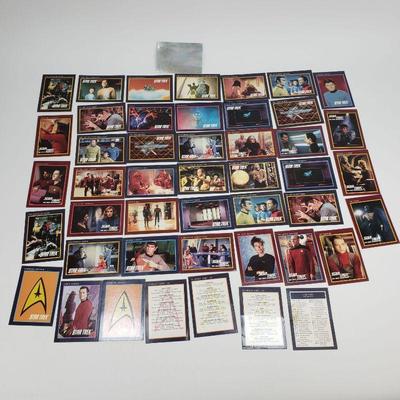 40 Star Trek Trading Cards - 1991 Impel TNG and Original Series
