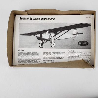 Spirit of St. Louis Model Kit by Testors
