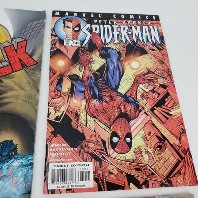 6 Marvel Comics - Wolverine, Deadpool, Hulk, etc.
