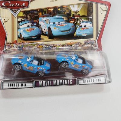 Disney Mattel Cars from Cars Movie - Fillmore and Dinoco Twins - New