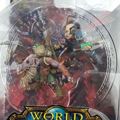 World of Warcraft Figures - New - Brink Spannercrank vs Snaggle