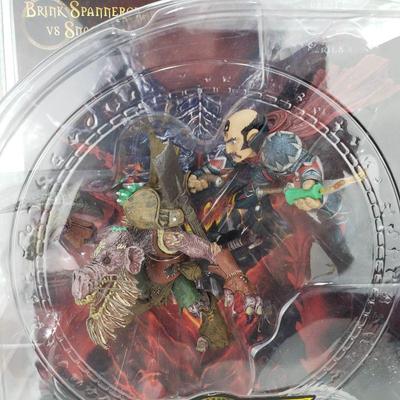 World of Warcraft Figures - New - Brink Spannercrank vs Snaggle