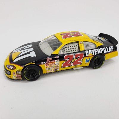 2 Nascar Models - Ward Burton (Caterpillar 22) and Jerry Nadeau (Scooby Doo)