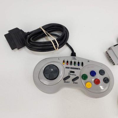 2 SNES Turbo Controllers - One is New in a damaged box