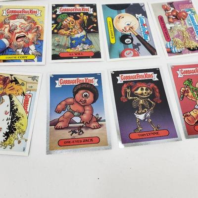Garbage Pail Kids - 12 Stickers, 4 Cards