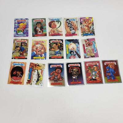 Garbage Pail Kids - 12 Stickers, 4 Cards