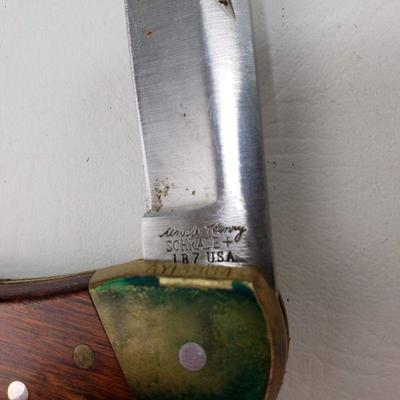 Uncle Henry Schrade+ LB7 Pocket Knife 9" (4" Blade)