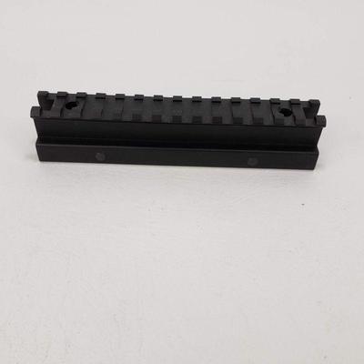 Picatinny Riser Rail 6" Long 1" Rise Thumb Screw