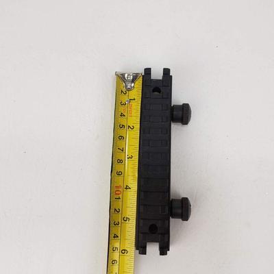 Picatinny Riser Rail 6" Long 1" Rise Thumb Screw