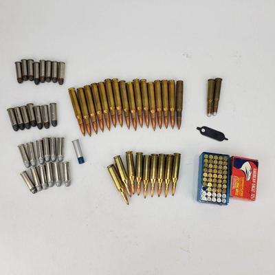 Assorted Ammunition - .38 Spcl, 30-06, 30-30, .243, .22 LR