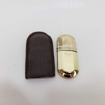 Marlboro Brass No. 6 Lighter - Striker works sometimes