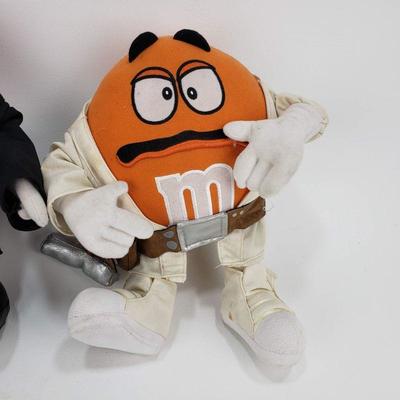 2 Star Wars M&Ms Plushes