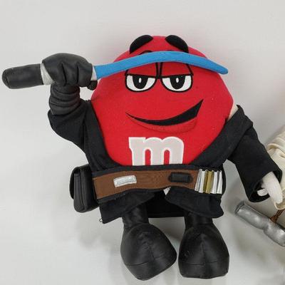 2 Star Wars M&Ms Plushes