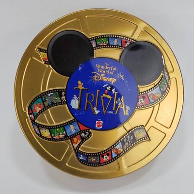 Disney Trivia Game in Round Metal Can