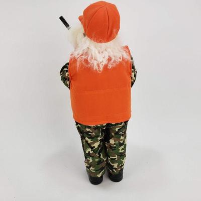 Hunter Santa - 15" tall