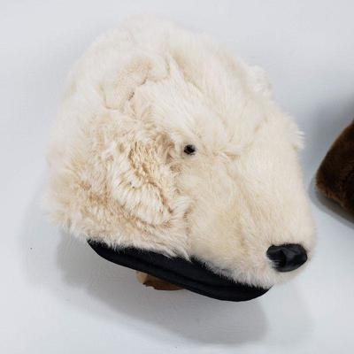 6 Animal Hats - Adjustable, one size fits most