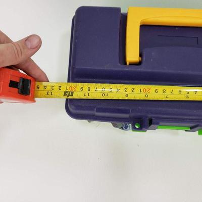Tackle Box with Tackle 12"x6"x5"