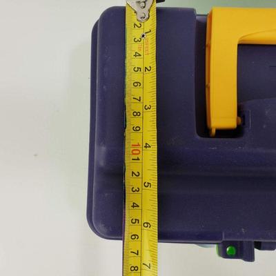 Tackle Box with Tackle 12"x6"x5"