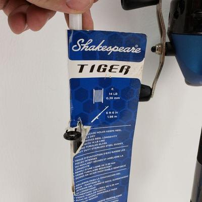 Shakespeare Tiger Fishing Rod and Reel - 14 lb, 6' 6" - NEW
