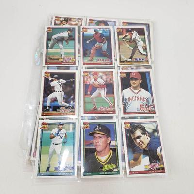 Baseball and Basketball Cards - 45 Pages + some loose