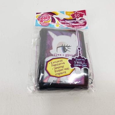 My Little Pony Card Protector Sleeves - Nex - 60 qty - 62 mm x 89 mm