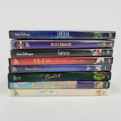 8 Disney DVD Movies