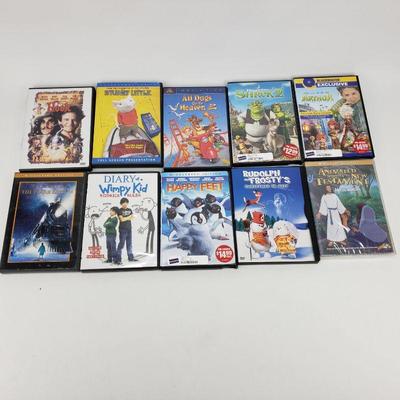 10 Kids DVD Movies