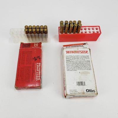 Ammunition - 30-06 (165 gr) and .243 (100gr)