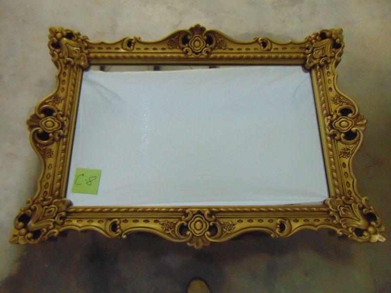 C8 Plastic frame mirror