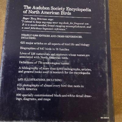 Lot # 227 Audubon society Encyclopedia of North American Birds Book