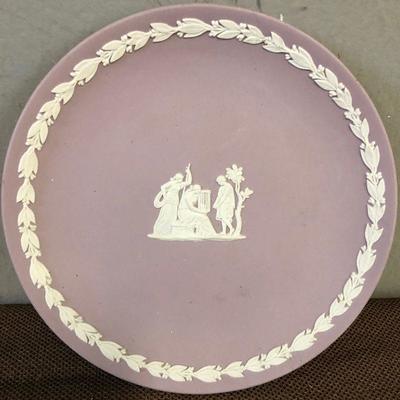 Lot #270Purple Jasper ware Decorative Plate 