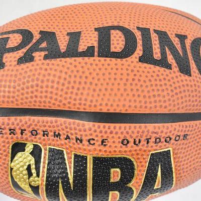 Spalding NBA Street Outdoor Basketball, Official Size, 29.5 - New